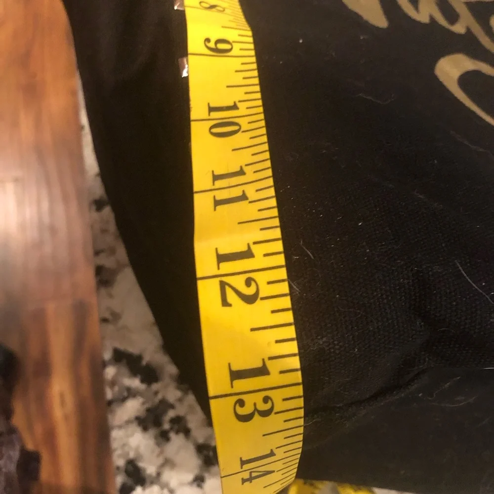 Victoria’s Secret Dubai Large VS black canvas tote - Picture 7 of 10